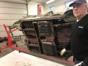 underredet ska skrapas plåtrent